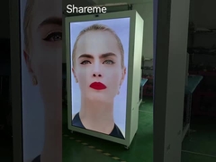 Màn hình cảm ứng 86 inch LCD trong suốt hộp hiển thị màn hình quảng cáo