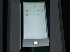 24 Inch tường gắn màn hình cảm ứng tự phục vụ Kiosk ROHS với IC Card Reader