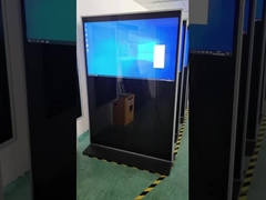 86 inch sàn đứng toàn màn hình LCD quảng cáo hiển thị độ phân giải 4k