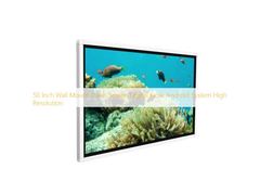 50 Inch Wall Mount Touch Screen Chiếc ki-ốt kỹ thuật số Hệ thống Android Độ phân giải cao