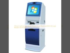 19 Inch Self Service Touch Screen Kiosk Terminal Với Máy in thẻ ID A4