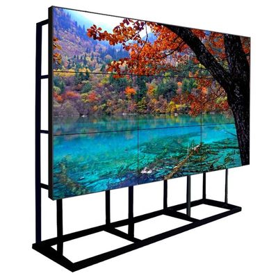Ultra Narrow Edge UHD LCD Splicing Screen 55 Inch 3,5mm Hiển thị tường video trong nhà