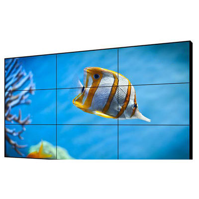 Ultra Narrow Edge UHD LCD Splicing Screen 55 Inch 3,5mm Hiển thị tường video trong nhà