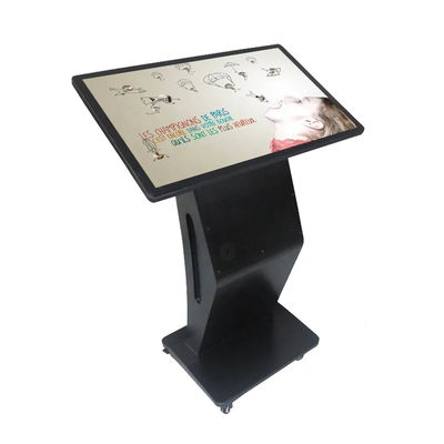 55" sàn đứng tất cả trong một màn hình cảm ứng Kiosk máy tính Android Hệ thống Windows