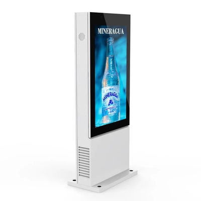 4G ngoài trời hiển thị kỹ thuật số quảng cáo 55 inch Độ sáng cao chống nước IP65
