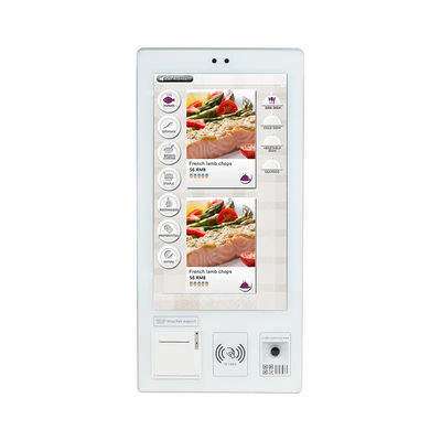 21.5 inch tường gắn màn hình cảm ứng Kiosk tự phục vụ với cảm ứng dung lượng để kiểm tra và bán hàng