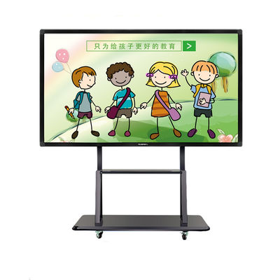 Bảng trắng tương tác kỹ thuật số 86 inch với độ phân giải 3840x2160 và cảm ứng hồng ngoại cho các ứng dụng bảng thông minh