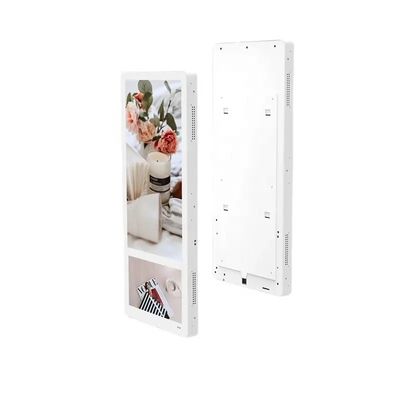 21.5 inch + 11.6 inch màn hình quảng cáo thang máy với 1920 * 1080 độ phân giải hợp kim nhôm và góc nhìn 178 °