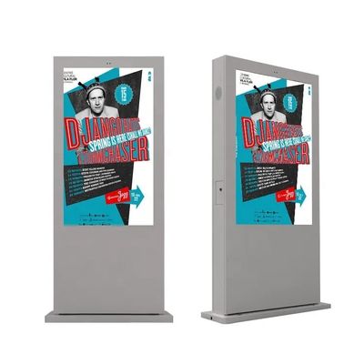 Màn hình quảng cáo ngoài trời chống nước IP65 độ sáng cao 55 inch cho biển báo kỹ thuật số