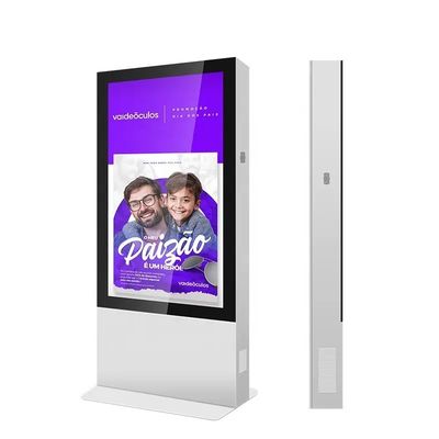 65 inch ngoài trời quảng cáo màn hình hiển thị Kiosk độ sáng cao Digital Signage