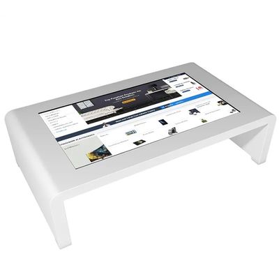 Smart Interactive Touch Screen Table Android Windows OS LCD Bàn cà phê