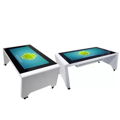 Bàn cảm ứng tương tác màn hình hợp kim nhôm 55 inch với mức tiêu thụ điện 110W và màn hình đa điểm