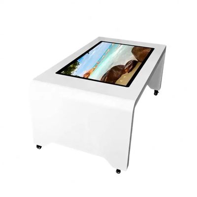 Bàn cảm ứng tương tác màn hình hợp kim nhôm 55 inch với mức tiêu thụ điện 110W và màn hình đa điểm