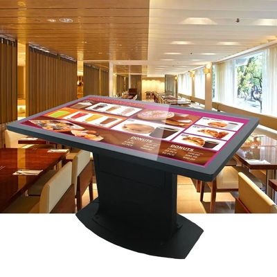 Bàn màn hình cảm ứng tương tác 43 inch Bàn màn hình cảm ứng TFT Bàn cà phê thông minh