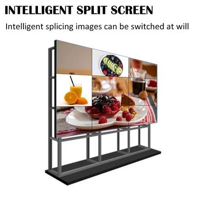 Màn hình ghép LCD 55 inch độ phân giải 4K viền hẹp cho ứng dụng màn hình ghép