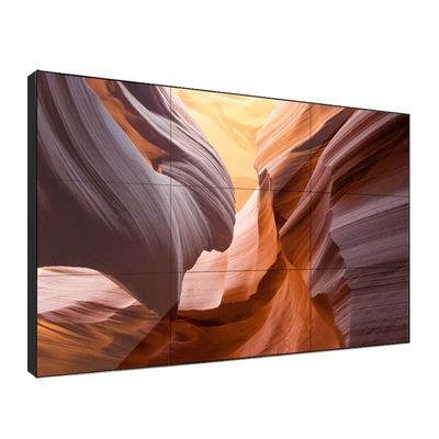 Tường TV LCD thương mại 46 inch 1,8mm sàn đứng quảng cáo Splicing Wall
