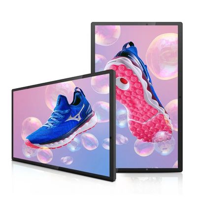 55 inch Digital Signage LCD Quảng cáo hiển thị 178° Nhìn góc 3000:1 Khác biệt