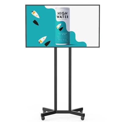 Màn hình quảng cáo LCD kim loại 125W với độ phân giải 1920x1080 cho biển báo kỹ thuật số thương mại