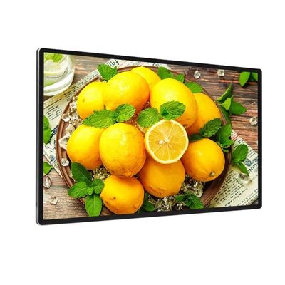 Màn hình quảng cáo LCD gắn tường 98 inch với độ phân giải 1920 x 1080 và bảo vệ IP55 IP65