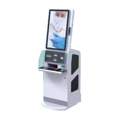 Bệnh viện Kiosk tự phục vụ màn hình cảm ứng 32 inch Kiosk thanh toán hóa đơn tự phục vụ 67W