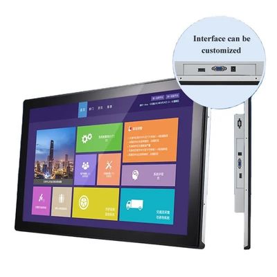 27 Inch Capacitive màn hình cảm ứng bảng điều khiển màn hình chống nước IP65 phía trước