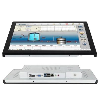 22 inch màn hình cảm ứng IR màn hình hiển thị tất cả trong một PC với IP65 chống nước màn hình phẳng tương tác