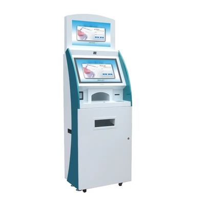 Kiosk màn hình cảm ứng đứng miễn phí 22 inch với cảm ứng dung lượng cho thanh toán tự phục vụ