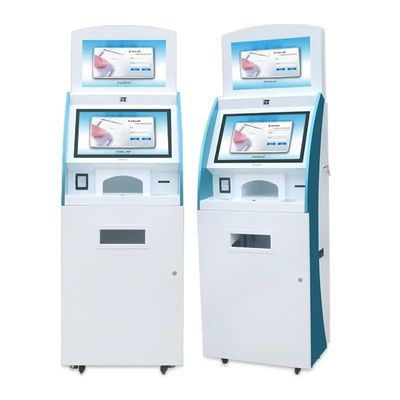 Kiosk màn hình cảm ứng đứng miễn phí 22 inch với cảm ứng dung lượng cho thanh toán tự phục vụ