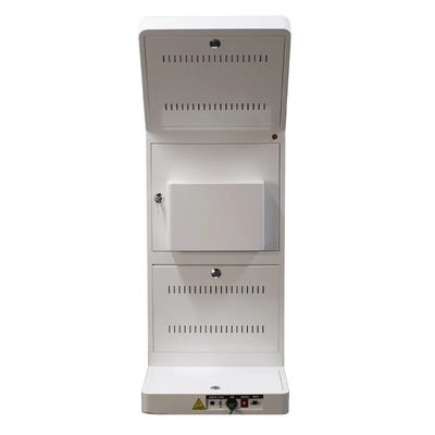 Sàn đứng màn hình cảm ứng Kiosk 21,5 Inch Với IC Card Reader QR Code Scanner