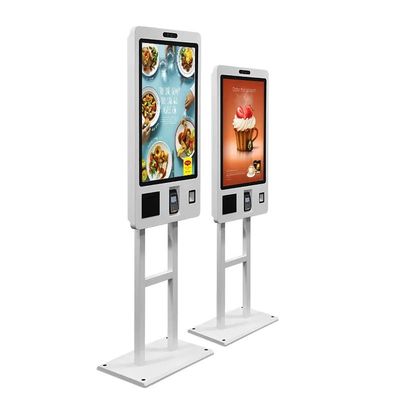 Tự phục vụ màn hình cảm ứng đặt hàng Kiosk 21,5 Inch 24 Inch 27 Inch tường gắn