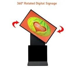 Kiosk kỹ thuật số màn hình cảm ứng hồng ngoại 43 inch với màn hình xoay 360 độ để quảng cáo