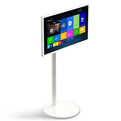 24 Inch Portable Floor Stand Touch Screen Kiosk kỹ thuật số với Android NFC và màn hình tùy chỉnh