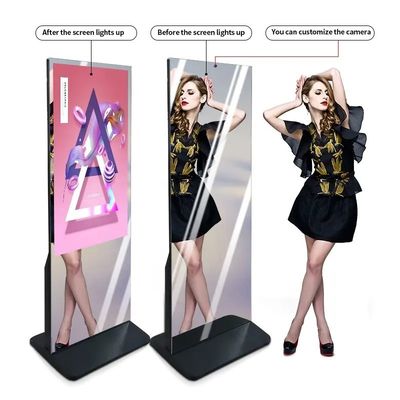 Indoor Gym Smart Magic Mirror màn hình cảm ứng 43 inch Android Digital Display