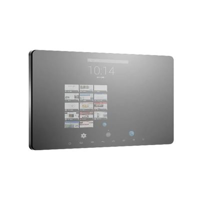 21.5 inch tường gắn gương quảng cáo hiển thị màn hình cảm ứng thông minh trang trí gương