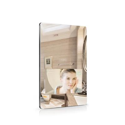 21.5 inch tường gắn gương quảng cáo hiển thị màn hình cảm ứng thông minh trang trí gương