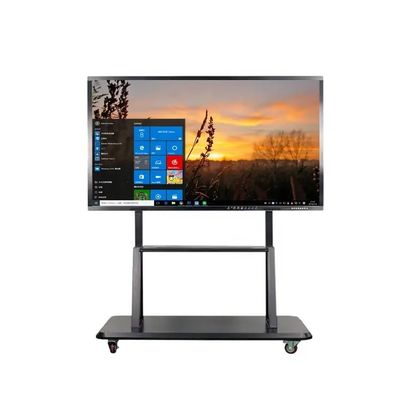 Màn hình cảm ứng thông minh 55 inch màn hình tương tác phẳng với tỷ lệ khung hình 16: 9 và cảm ứng 10 điểm