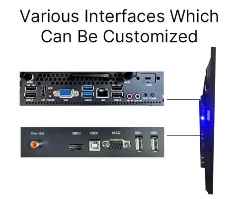 Màn hình bảng màu tương tác LCD kỹ thuật số đa phương tiện 85 inch cho phòng họp