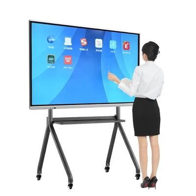Phòng hội nghị 86 inch tương tác bảng phẳng màn hình cảm ứng thông minh bảng trắng kỹ thuật số