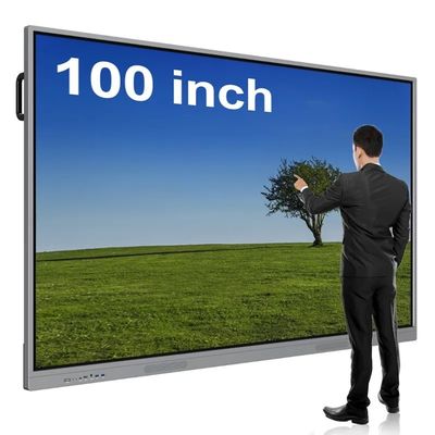 Màn hình tương tác thông minh 100 inch Full HD đa điểm cảm ứng bảng trắng kỹ thuật số