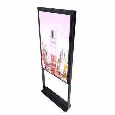 200W sàn đứng độ sáng cao quảng cáo hiển thị 55 inch 16:9 cho cửa sổ