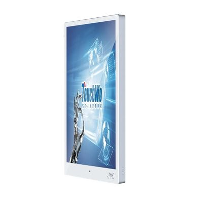 Màn hình cảm ứng tự phục vụ gắn tường 24 inch với đầu đọc thẻ IC và camera tùy chọn