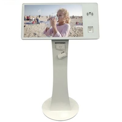 Kiosk tự phục vụ màn hình cảm ứng 22 inch với máy quét mã QR và tùy chỉnh tùy chọn