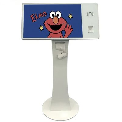 Kiosk tự phục vụ màn hình cảm ứng 22 inch với máy quét mã QR và tùy chỉnh tùy chọn