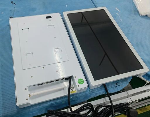 21.5 inch Android Video LCD Quảng cáo hiển thị 3000: 1 tương phản đơn giản lưng vỏ