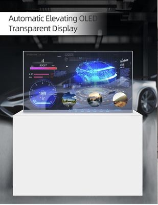 Màn hình cảm ứng OLED minh bạch 3D 55 inch Màn hình hiển thị bảng hiệu kỹ thuật số