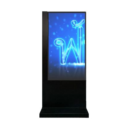 Màn hình cảm ứng trong suốt 55 inch với trình phát video Android và công nghệ cảm ứng hồng ngoại 10 điểm
