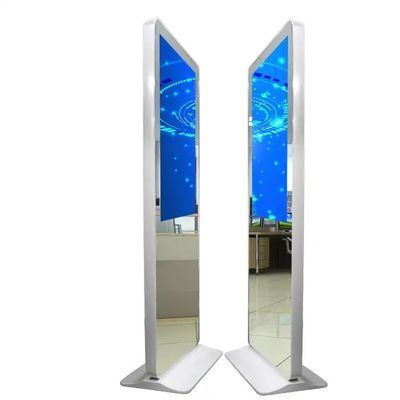 55 Inch Mirror Capacitive Touch Screen Display Android Kiosks cực mỏng