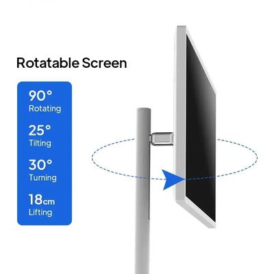 Kiosk tự phục vụ màn hình cảm ứng di động 27 inch có hệ điều hành Android