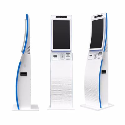 Kiosk tự phục vụ màn hình cảm ứng 22 inch / 32 inch với phần mềm tùy chỉnh và hỗ trợ nhiều thanh toán cho các trạm dịch vụ tự động