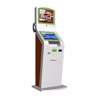 Hiển thị tùy biến màn hình cảm ứng Kiosk tự phục vụ cho thanh toán bằng tiền mặt và phần mềm